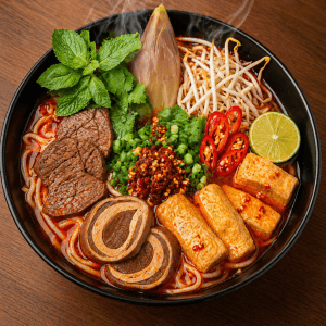 Bún bò chay sa tế