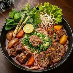 bun bo nuong sa