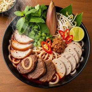 bún bò truyền thống
