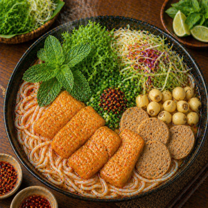 Bún bò chay Sake & Hạt Sen